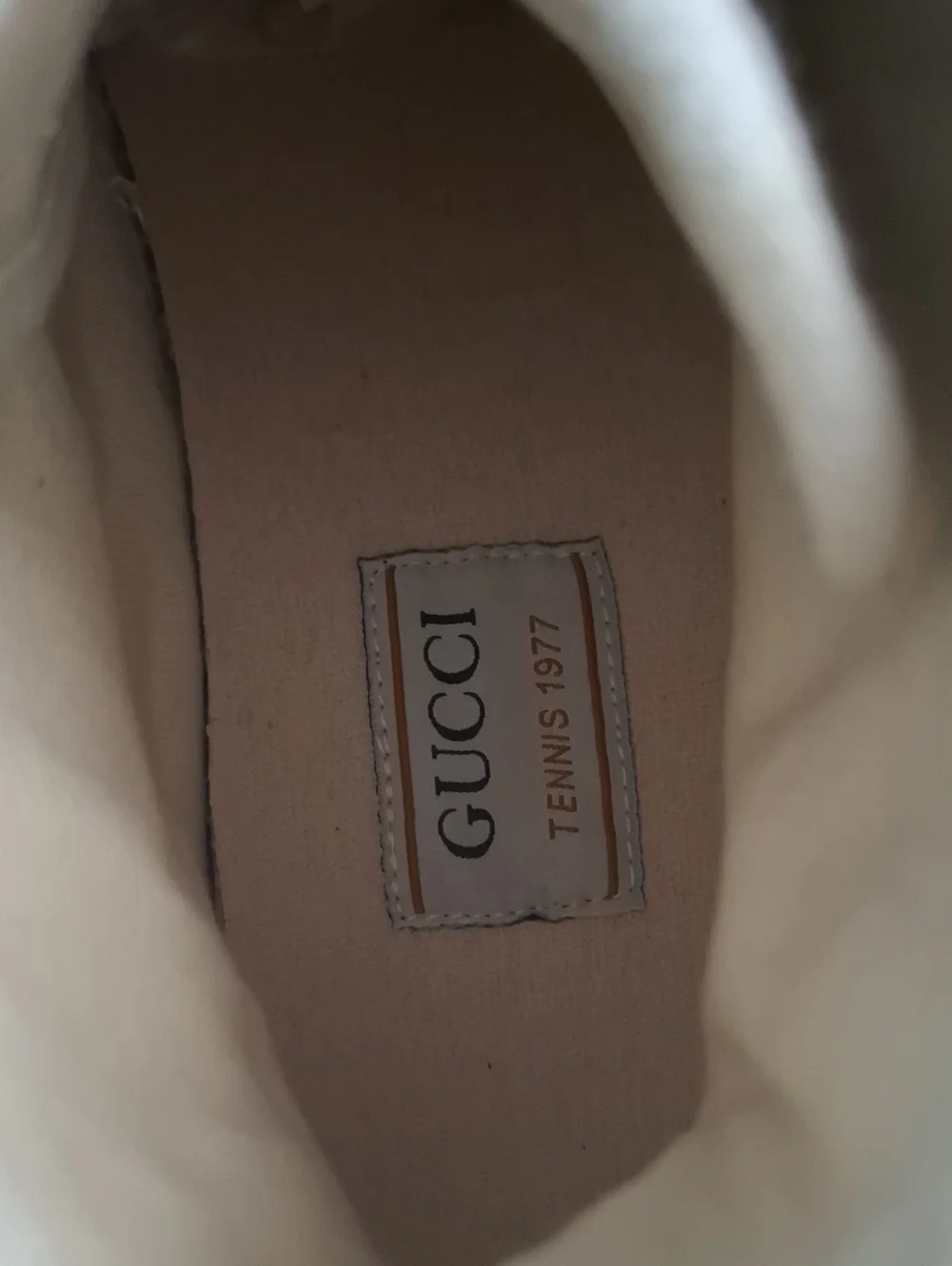 Gucci Tennis 1977 Brown GG Canvas High-Top Sneakers